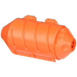 Farm Innovators FI-CC-1 Cord Connect Water Resistant Electrical Power Extension Cord Plug In Connection Protector Seal with Watertight Gasket, Orange