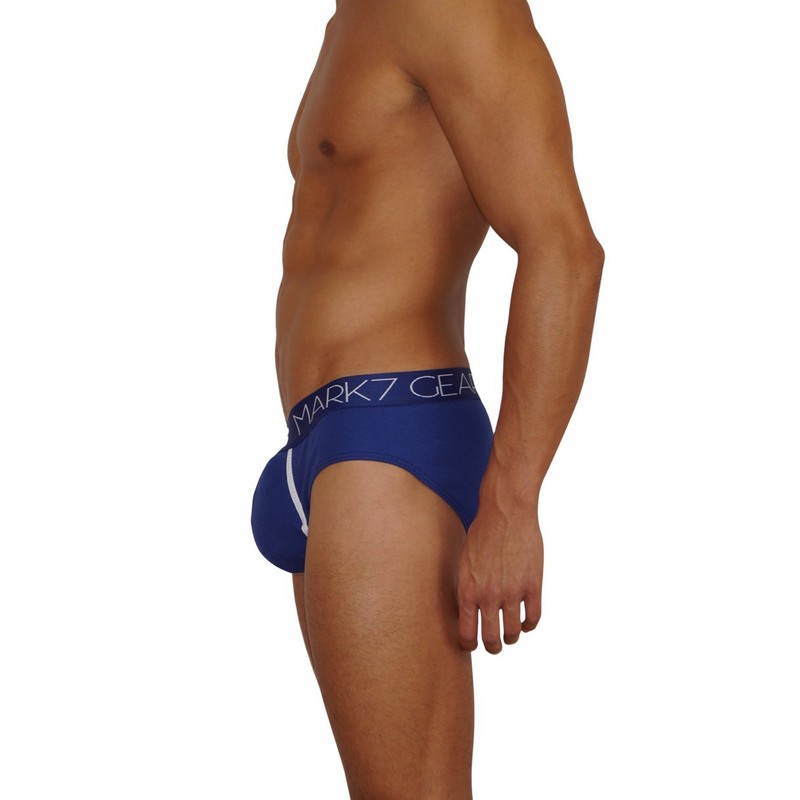 Mark7Gear Track Men's Briefs with Boost Engineering (Push-Up) Blue (Track