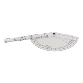 Orthopedic Goniometer, Transparent Orthopedic Ruler Solid for Finger