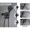 ELLO&ALLO Rain Shower Head with Handheld Spray, Rainfall Shower Head