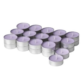 Scented Tealights, Sweet Pea, Purple- 30 Pack