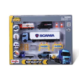 Maisto M12630S SCANIA FREIGHT HAULERS GIFT SET, Assorted Designs and Colours