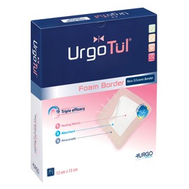 urgo 550779 Bandages, Urgotül Foam Border Sacrum 20 cm x 20 cm (Pack of 5)