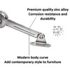 QBOSO Lid Support Hinge in Satin Nickel Folding Lid Stay