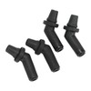 4pcs Sunroof Drain Tube Connector Rubber Black for Range Rover