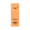 Rhodia Staplebound Orange - Lined 3 x 8.25 Notepad -