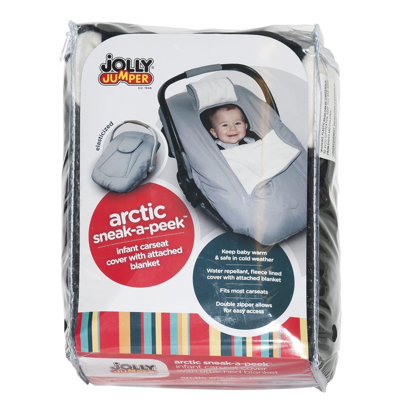 Jolly Jumper Arctic Sneak-A-Peek - Carbon