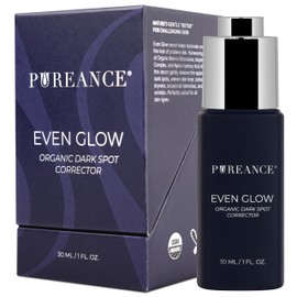 Even Glow - Organic Vitamin C Serum for Dark Spots on Face - Dark Spot Corrector, Dark Spot Remover for Face & Body - with Kakadu Plum Extract, Maple Leaf Extract, Aloe Leaf Juice & More - 1 Fl Oz