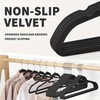 Vellure Velvet Clothes Hanger Space Saving