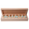 7 Day Pill Box: PRITOK Beech Wood Pill Box 7