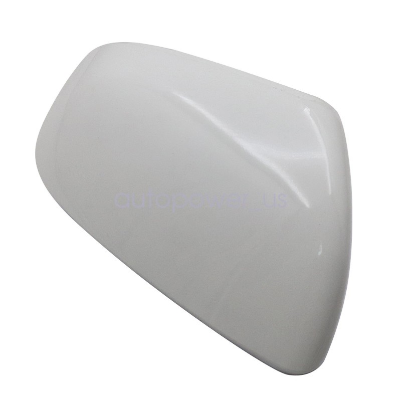 Soillar Rearview Mirror Cover Cap White Passenger Side RH Fits