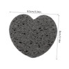 Ipetboom 30pcs Heart Shaped Facial Sponges Travel Face Cleansing Pads