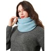 DonDon Women's Winter Scarf Knitted Scarf Loop Scarf Tube Scarf,