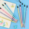 heavenlife Pack of 30 HB Pencils, Pencil with Eraser, Triangular