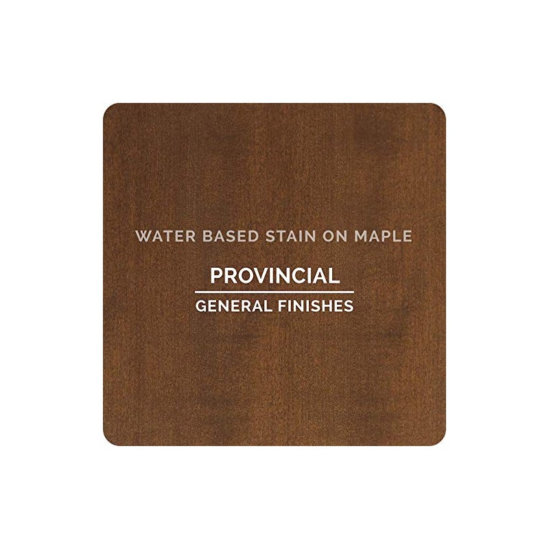 General Finishes Water Based Wood Stain, 1 Pint, Provincial