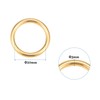 QUARKZMAN Pack of 6 20 mm Metal O Rings x
