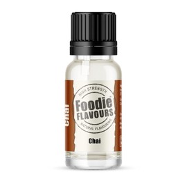 Foodie Flavours Chai Natural Flavouring, High Strength - 15ml