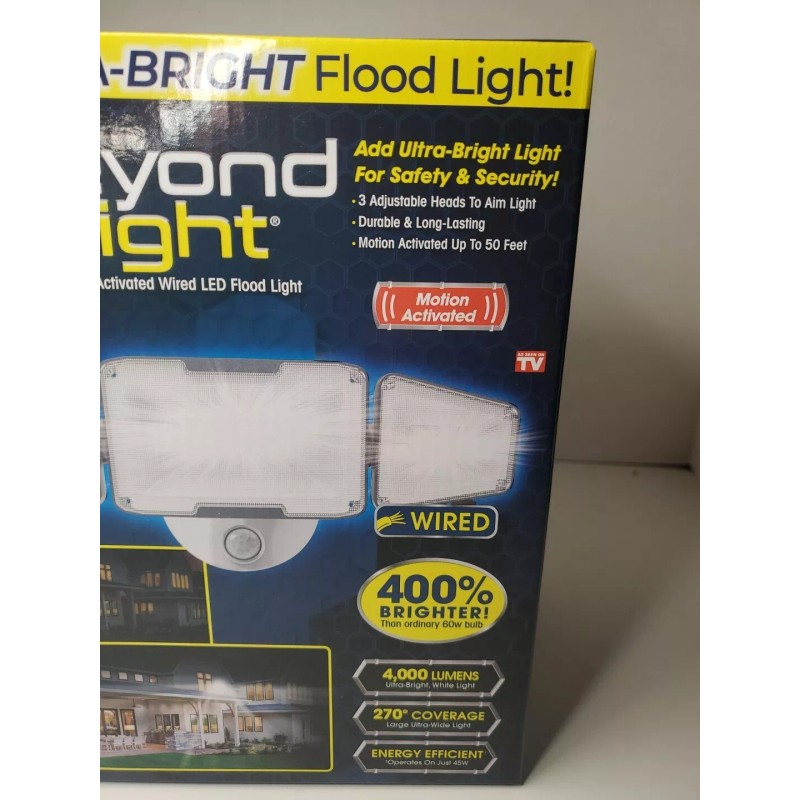 Beyond Bright Ultra LED Motion Activated Flood Light-BEBRF-PD