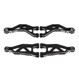 INJORA Aluminum Front Upper and Front Lower Suspension Arms for 1/16 ARRMA Mojave GROM Upgrade