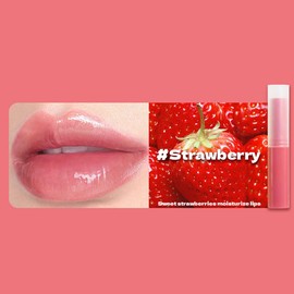 Nourishing Lip Balm for Dry & Chapped Lips, Ideal Lipstick Primer for Women, Deep Moisturization Chapstick, Vegan Tinted Lip Balm, Hydrating, Fall Winter Lip Care, 5#+6#