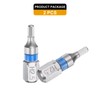 HARFINGTON 2pcs Hex Screwdriver Bit H2.5 1/4" Hex Shank 25mm/1"
