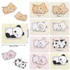 8 Pack Cute Animal Sticky Note,Cartoon Animals Shape Self-Stick Notepad