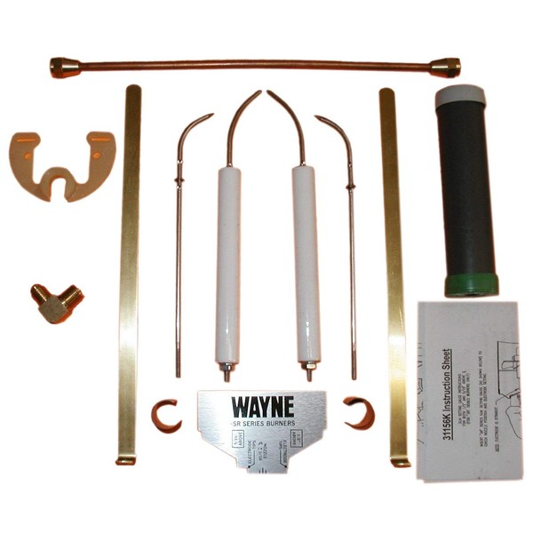 Wayne Oil Burner 31156K Electrode Tune Up Kit Fits Models M MSR MH ER ERA EH EHA EHASR OE OEA