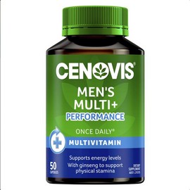 Cenovis Men's Multi + Performance - Once-Daily Multivitamin - 50 Capsules