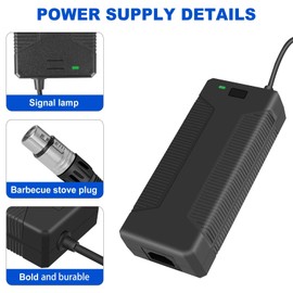 XLR 4-Pin Power Supply /16v10a Power Supply with 4-pin XLR for F55, Venice, Canon C400, C300 III, C500 II, C700, Blackmagic URSA, VariCam Cameras