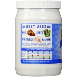 LouAna Pure Coconut Oil (All Natural) 30 fl oz