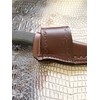 Carl Thomas Leathers Custom Leather Cross Draw Knife Sheath Fits