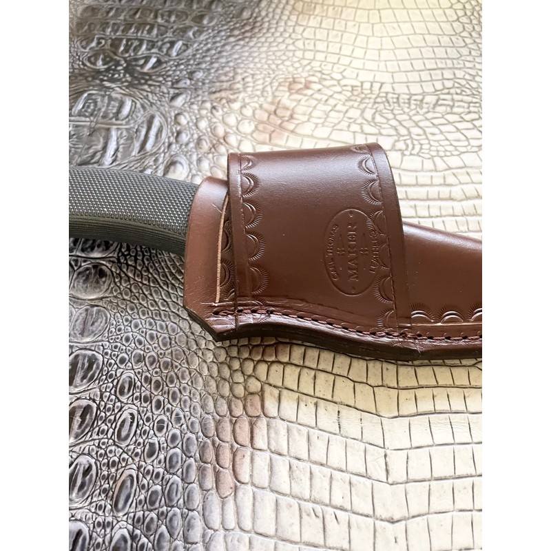 Carl Thomas Leathers Custom Leather Cross Draw Knife Sheath Fits