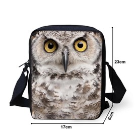 KUIFORTI Messenger Bags for Kids Crossbody Mini Travel Purse Sling Purse,Cell Phone Shoulder Handbag, Blaue Schmetterlinge, Einheitsgröße