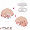 PEDIMEND Two Hole Gel Small Toe Separator (12 PACK) -