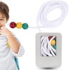 Brock String, Vision Convergence Training Tool with 3 colors beads,