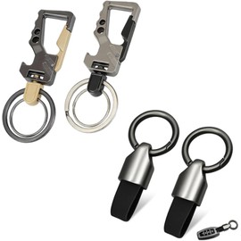 4 Llaveros Para Auto, Llaveros Para Hombre Con Abrebotellas Integrado, Organizador De Llaves De Coche Con Diseño En Aleación De Zinc y Ante, Perfecto Para Conductores y Entusiastas Del Aire Libre