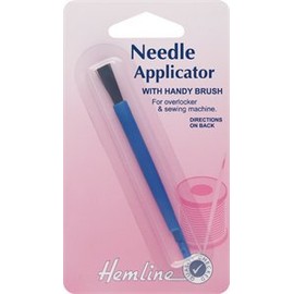 Hemline Sewing Machine Needle Applicator and Brush