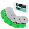 LEKOMESH Diamond Wet Polishing Pad 6pcs 4 Inch(100MM) Wet Polishing