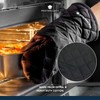 Kitchen Craft Master Class Deluxe Professional Black Single Oven Glove