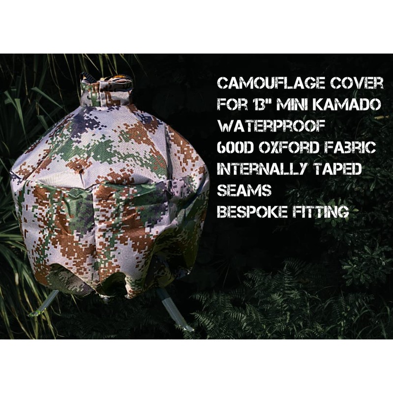 Aldi Mini Kamado BBQ Cover in Camo for 13'' Aldi