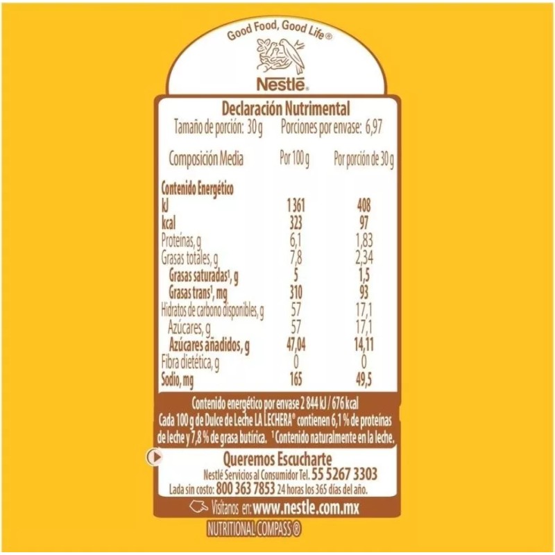 Nestlé Nestle Sweetened Condensed Milk La Lechera Dulce De Leche