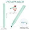 VEYLIN Highlighters,12Pcs Pastel Highlighters, Assorted Colours Highlighters Pens, Aesthetic Cute