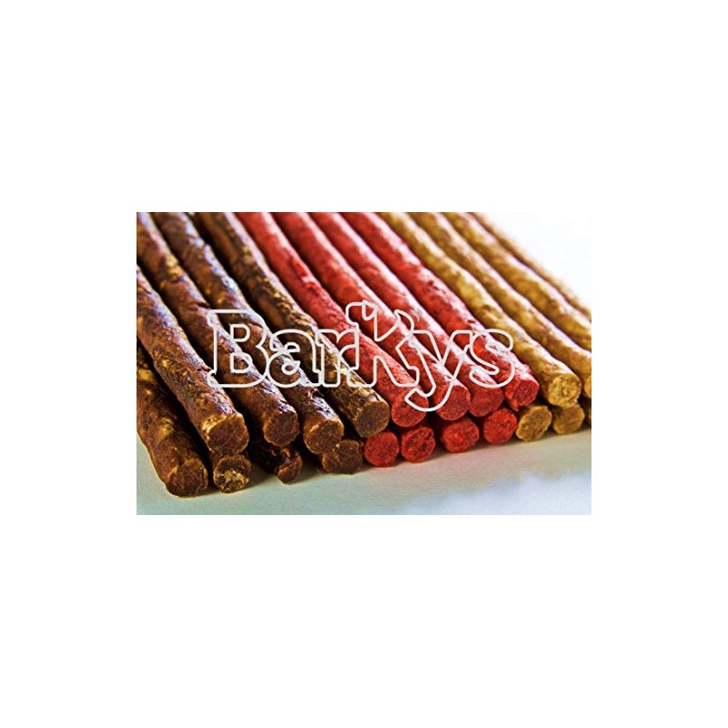Barkys 25 Palitos Carnaza 5"x10" Energy + Immunity - Sabor