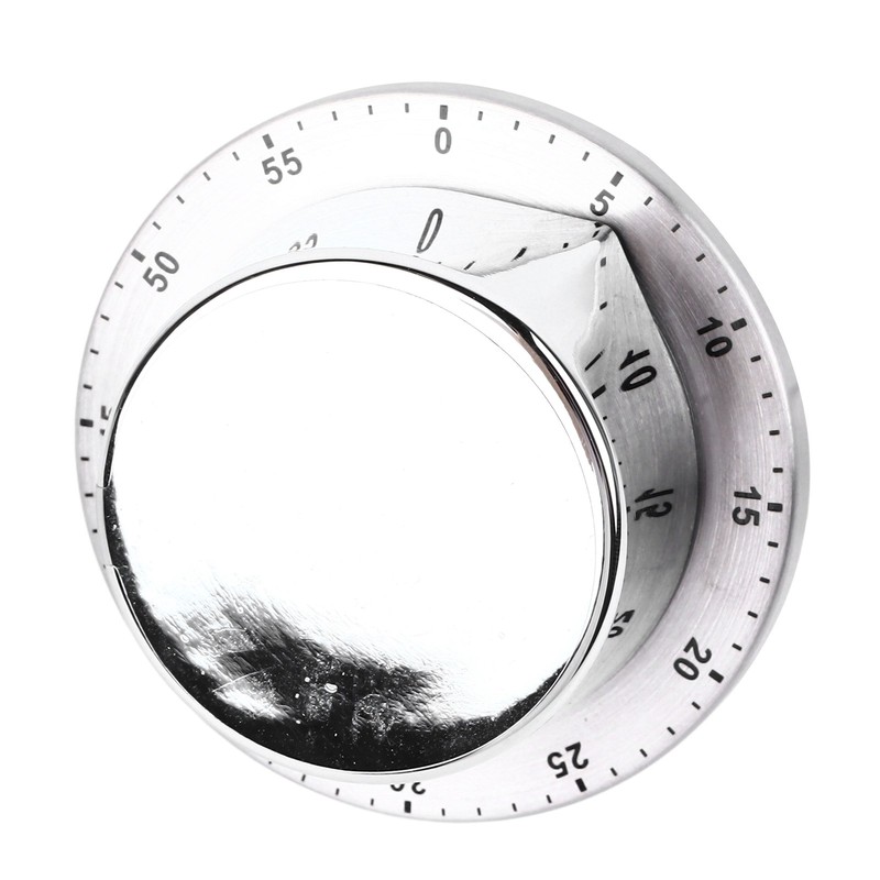 Kitchen Timer Stainless Steel Countdown Timer Clock Mechanical Kitchen Timer