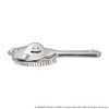 Smile Slime Cosmetics & Beauty Hair Brush with Staggering Metal