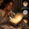 Rechargeable Book Light for Reading – 3-Color Dimmable LED Clip