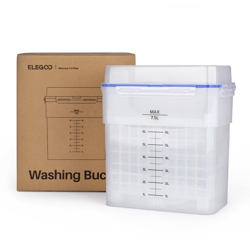 ELEGOO Washing Bucket for Mercury Plus 3.0 Wash and Cure