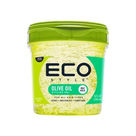 Eco Style Eco Style Olive Oil Eco Styler Hair Gel, Hydrate and Style, Alcohol-Free, Green 236 ml (Pack of 1)