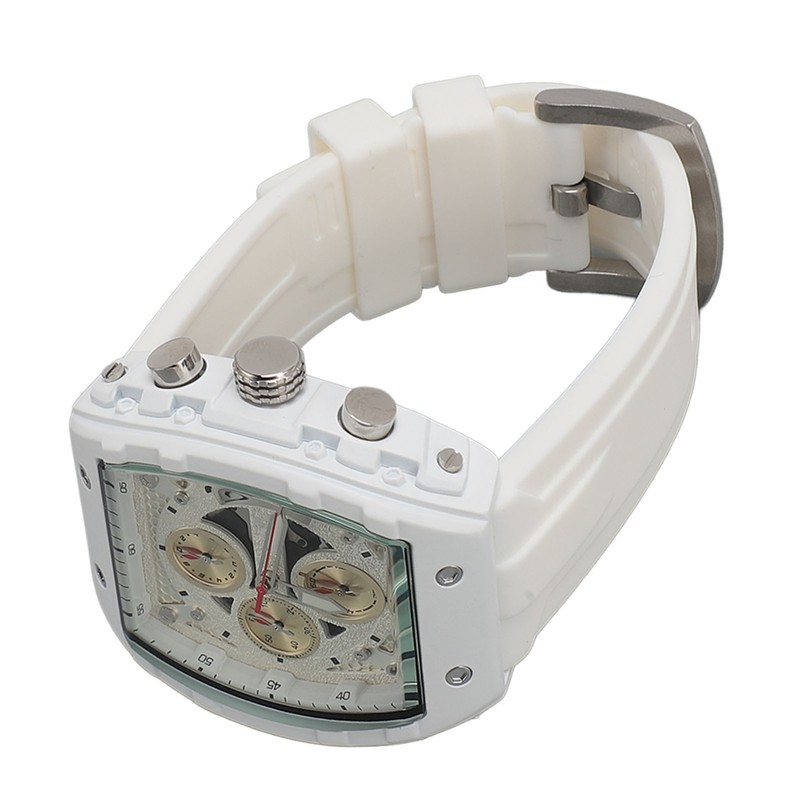 Multifunctional Men Sport Watch 30m Waterproof Rubber Strap Fashionable Digital