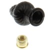 OZXNO 1pcs Solid Lamp Finial Brass Lamp Finial Cap Knob